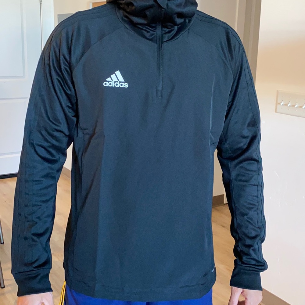 Black Training Warm Top
